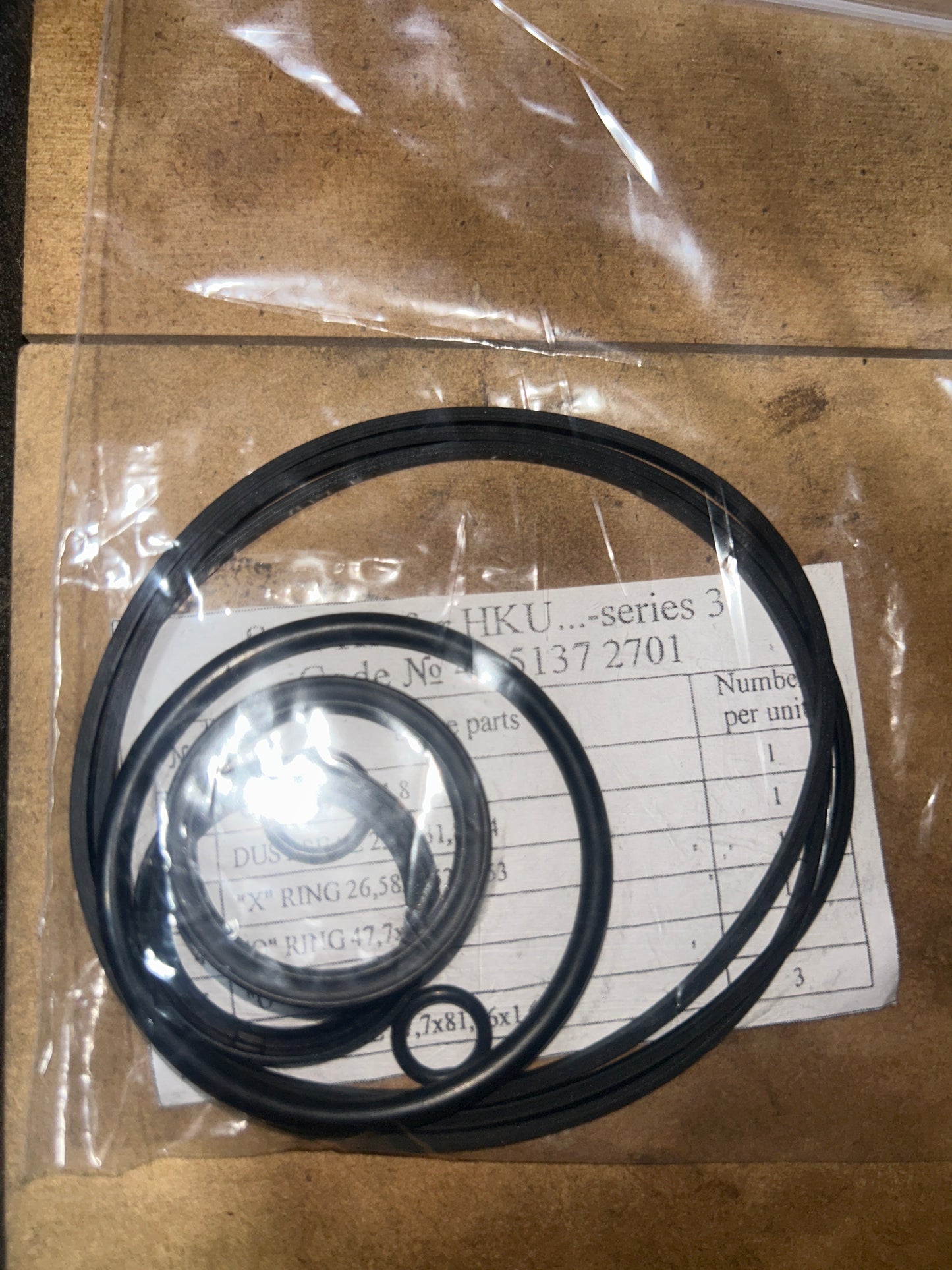 M&S Orbital Seal Kit