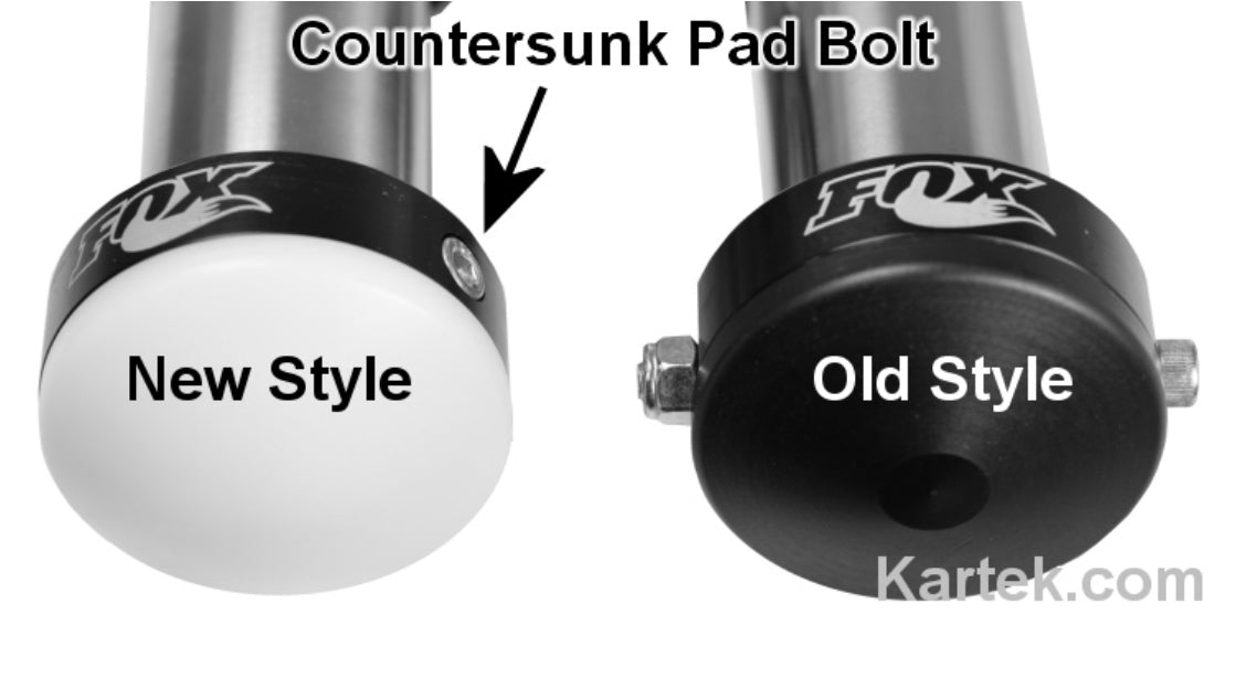 Fox 2.0 Bumpstop Replacement Pad Non Countersunk