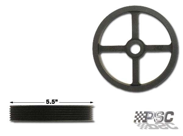 PSC PP2402 5.5” 6 Rib Pulley