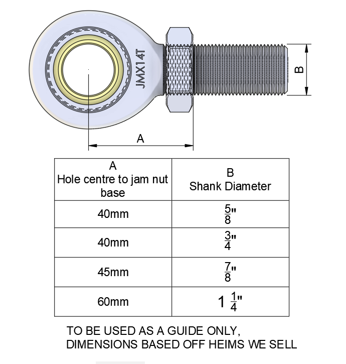 1.5” 38.1mm 7075 Aluminium Links