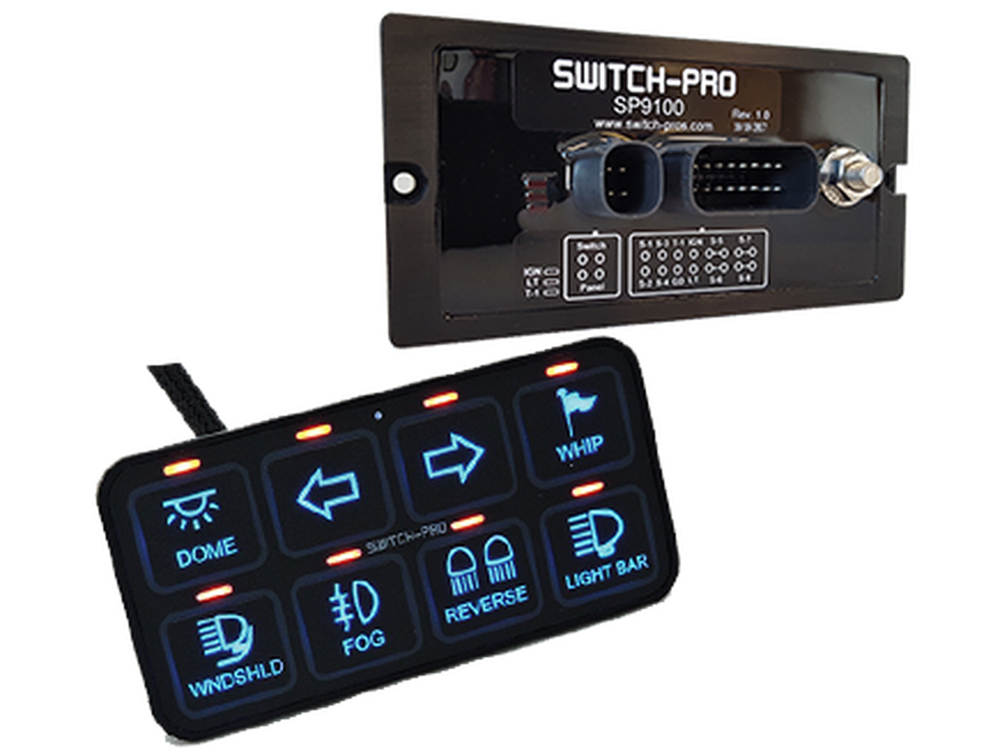 SP9100 Switch-Pros 8 Switch Panel