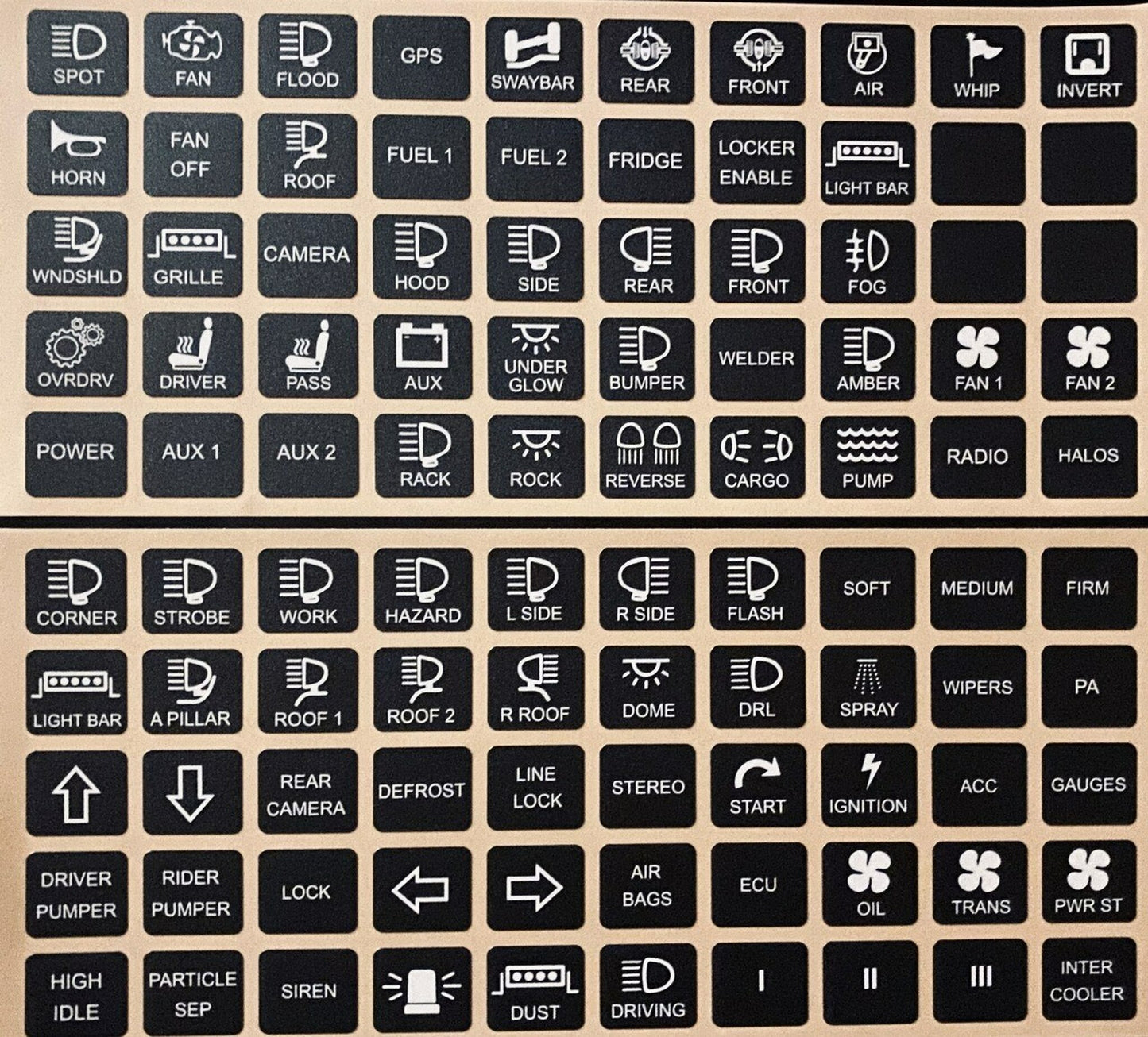SP9100 Switch-Pros 8 Switch Panel