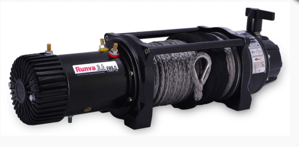 Runva EWB9500-Q Premium Evo 12V With Synthetic Rope