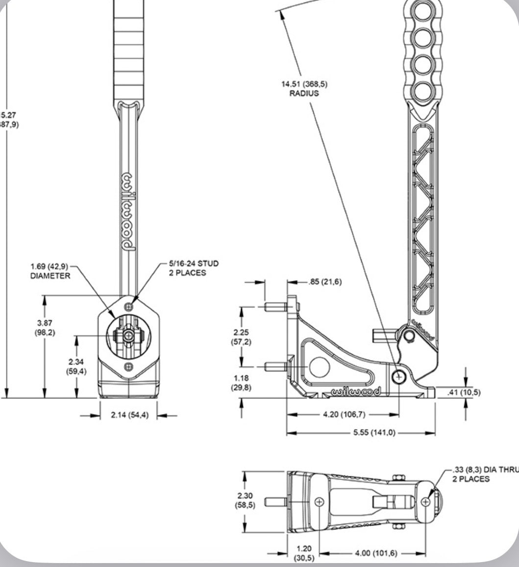 Wilwood Hand Brake Assembly 340-14769
