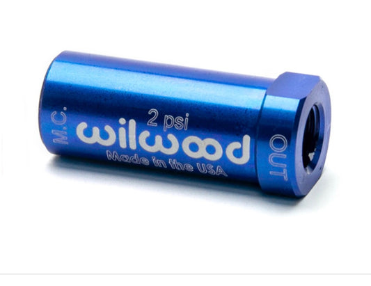 Wilwood 2LB Residual Pressure Valve