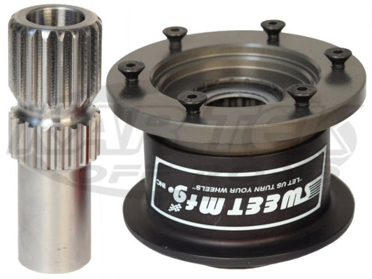 Sweet Black Anodized 6 Bolt Pattern 3/4" Steering Wheel Quick Disconnect