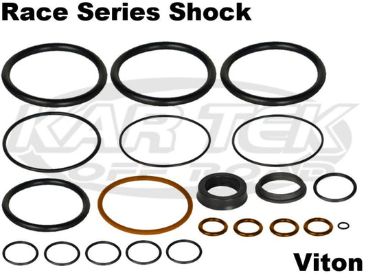 King Shocks 35000-901 Pure Race Series Viton 3.5" Shock O-Ring Rebuild Kit For 1" Shaft