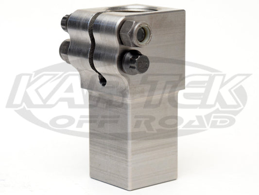 Two Bolt Stepped Square Pinch Bungs For 1-1/4" Heim Joint
