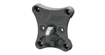 CT Raceworx Maverick X3 Billet Proof Radius Rod Plate with Tow Ring
